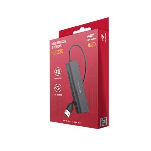 Hub USB Com 4 Portas hu-HU30