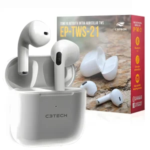 Fone Bluetooth Intra Auricular TWS Branco