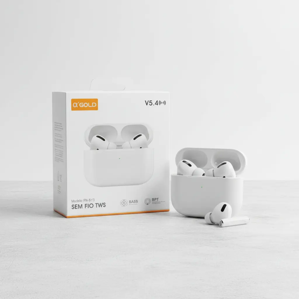 Fone de Ouvido Sem Fio TWS Modelo FN-BY3