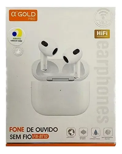 fone de ouvido sem fio FN-BT10 - Imagem 3